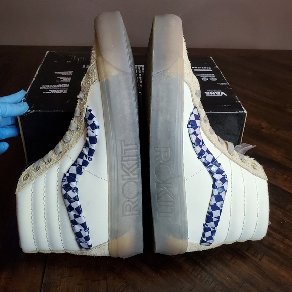 Vans Sk8-Hi 38 Dx Ws Rokit Translucent Pebble Men Size 8.5, Women Size 10 - Picture 8 of 13